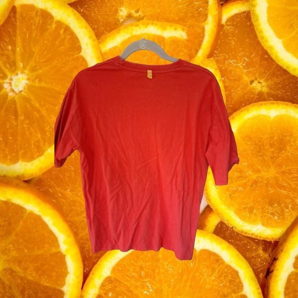 Cat Orange Logo Shirt Size Medium - Picture 5 of 5